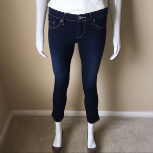 Express Stella Cropped Jean Legging Low Rise Sz 4R